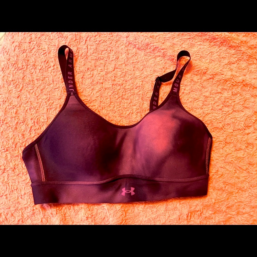 Under armor Tye dye  purple sport bra